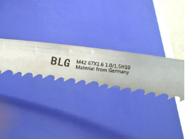 怎樣區(qū)分帶鋸條是否磨合