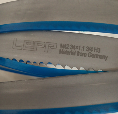 金鋒鋸業(yè)雙金屬帶鋸條，高端材料精密制造