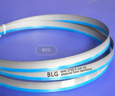 金鋒鋸業(yè)雙金屬帶鋸條，切割效率高