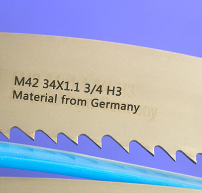 金鋒鋸業(yè)生產(chǎn)的雙金屬帶鋸條的優(yōu)點