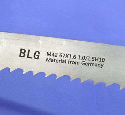 雙金屬帶鋸條，使用成本低