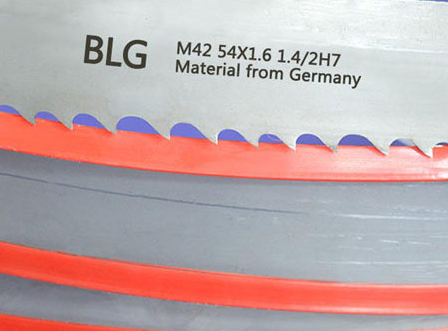 金鋒鋸業(yè)M42帶鋸條，齒尖耐磨性強(qiáng)